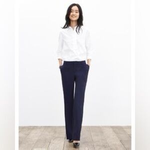 Banana Republic Martin Fit Trouser Navy